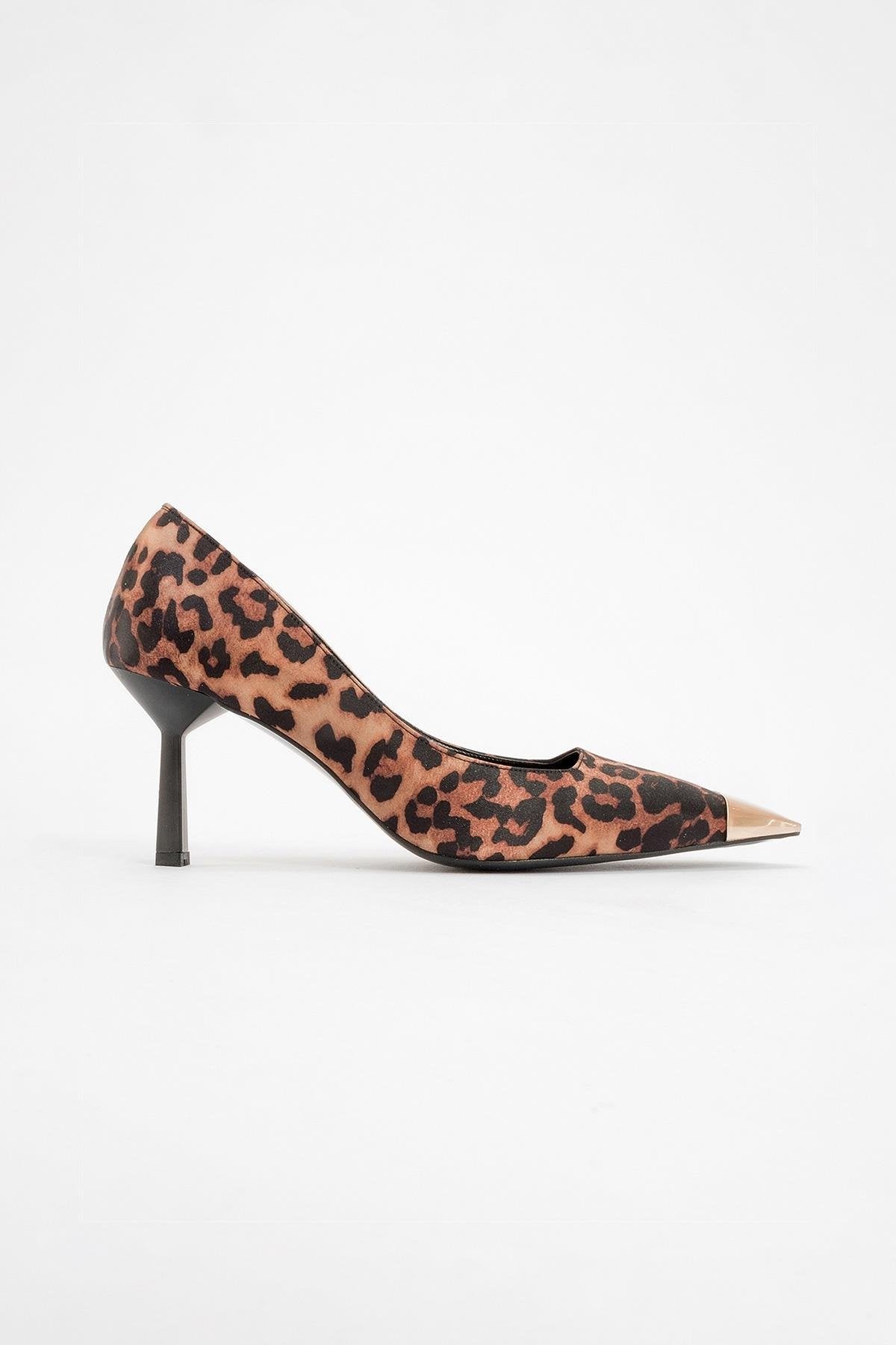 Moanda - Black/Yellow Patterned Stiletto Pump (Women)