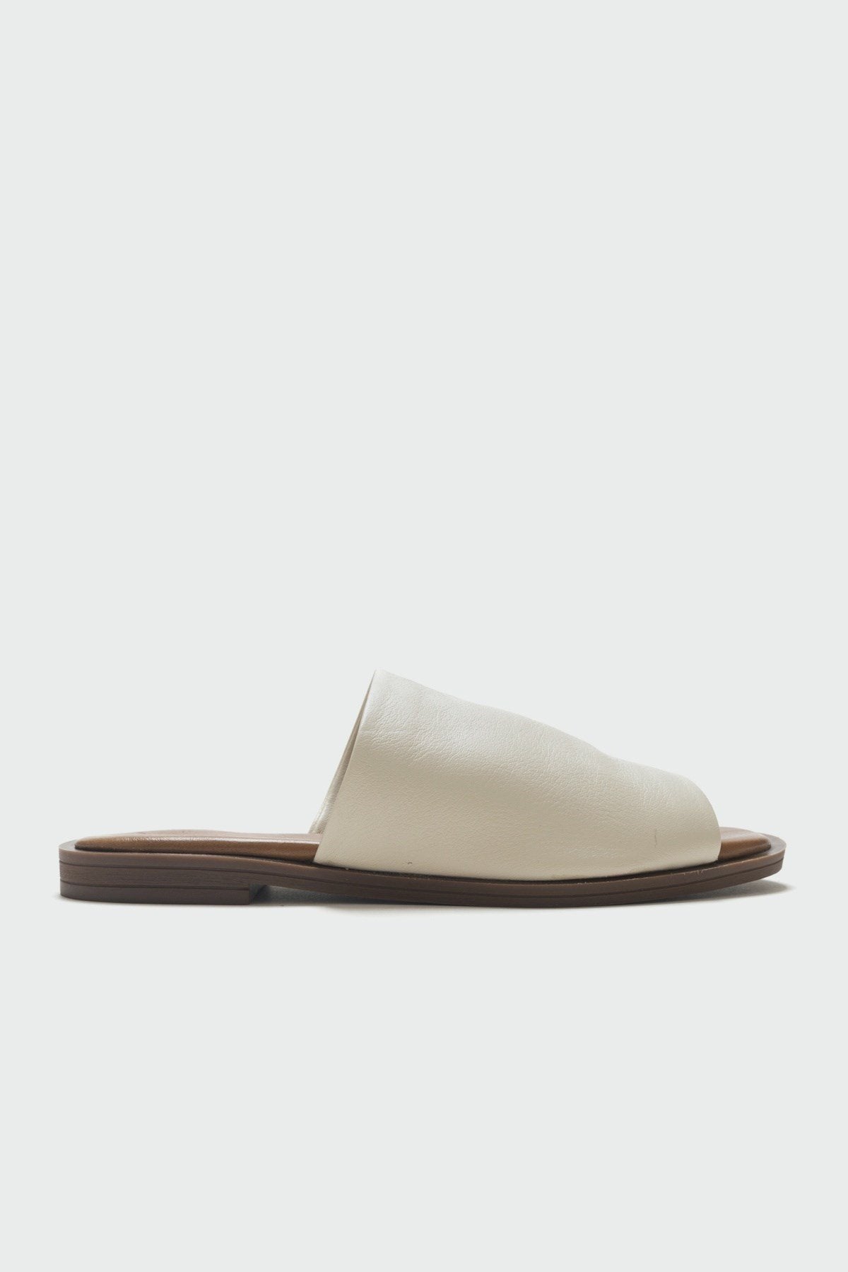 Clau - Beige Leather Sandal (Women)