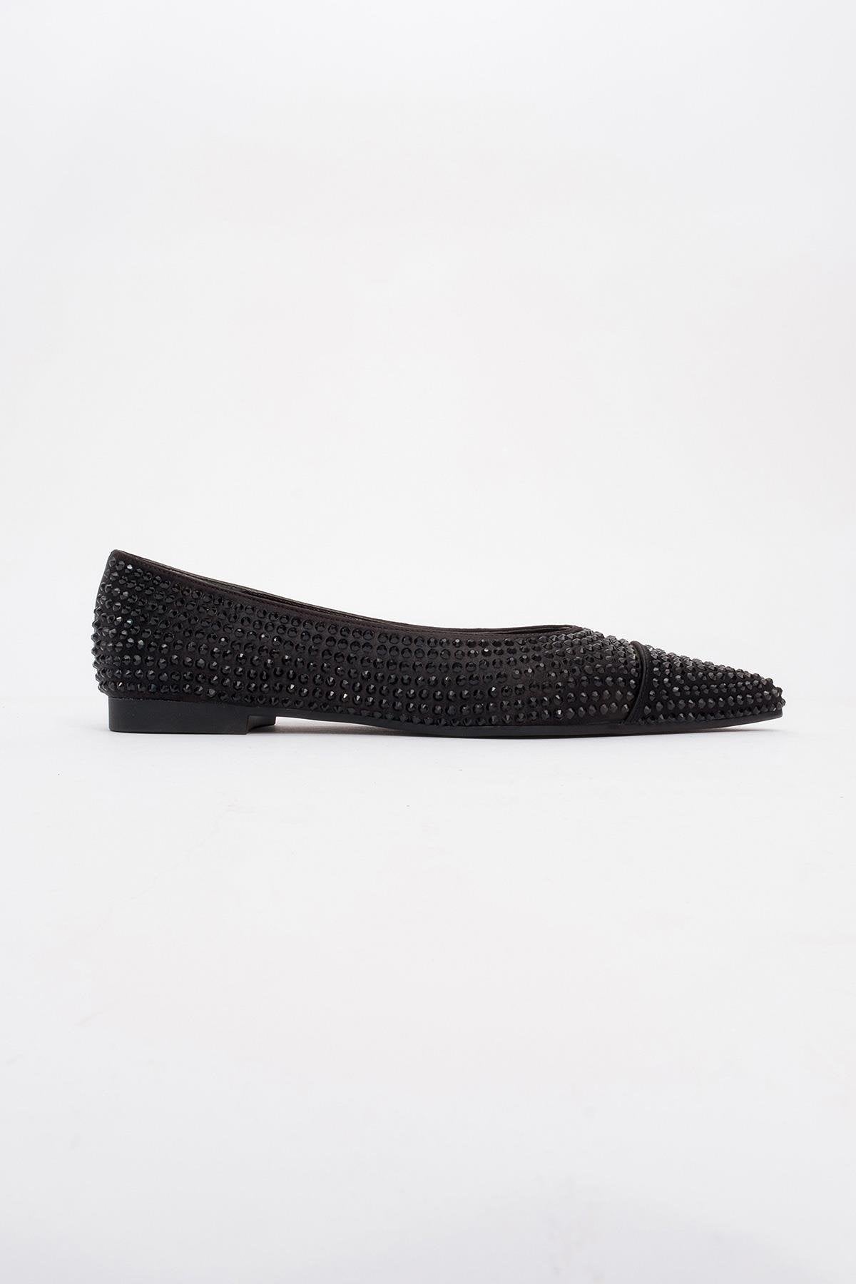 Monteria - Black Ballet Flat (Women)