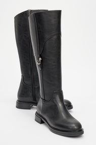 Michel - Black Riding Boot (Women)