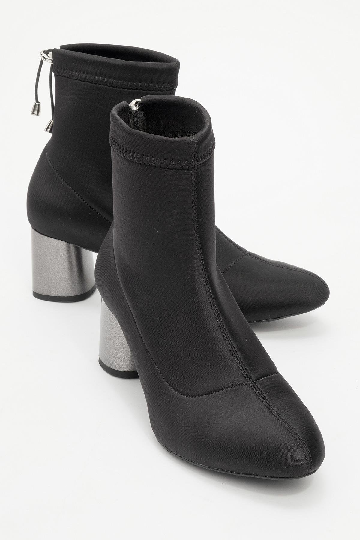Landes - Black Block Heel Boot (Women)