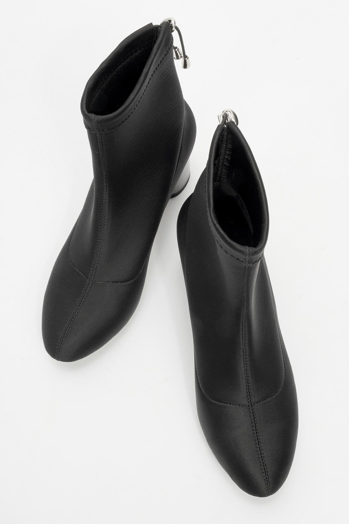 Landes - Black Block Heel Boot (Women)