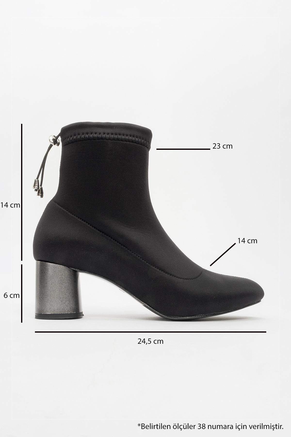 Landes - Black Block Heel Boot (Women)
