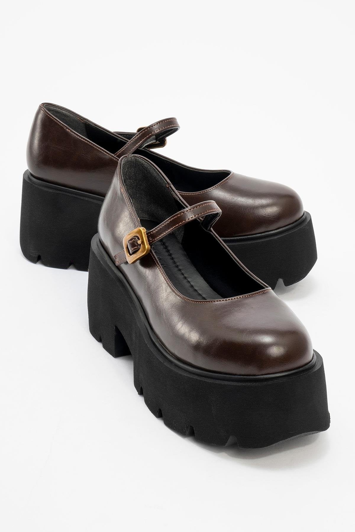 Linley Brown Platform Loafer (Women)