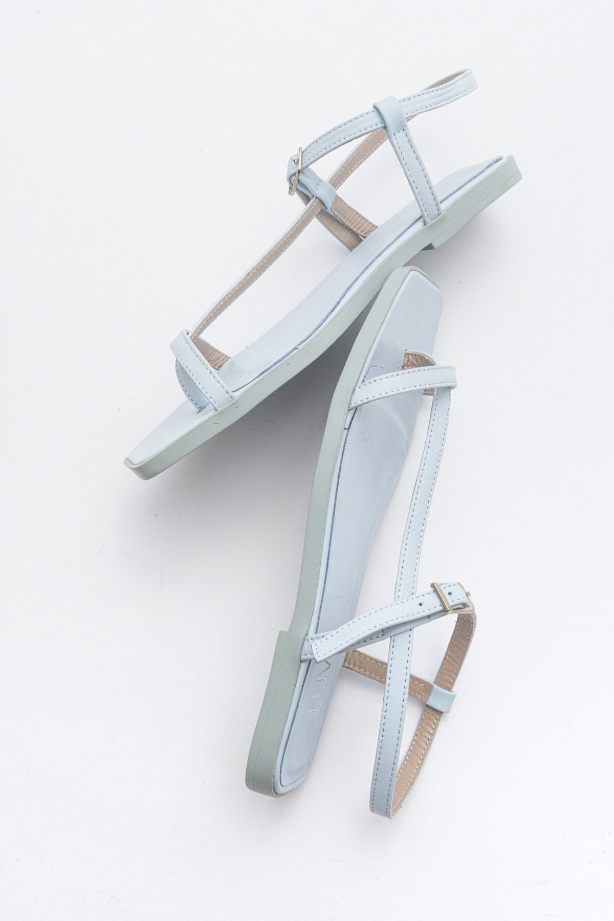 Tales - Baby Blue Genuine Leather Sandal (Women)