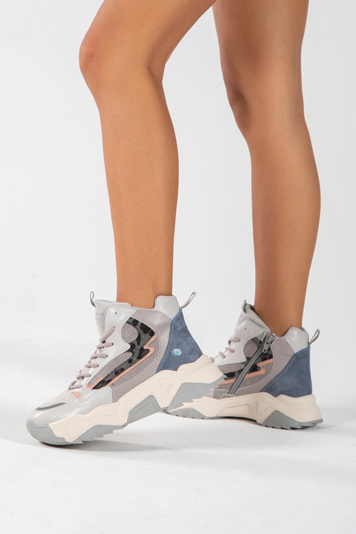 Olivia - Ice Gray Sport Boot (Women)