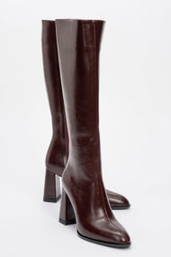 Decer - Burgundy Heeled Boot (Women)