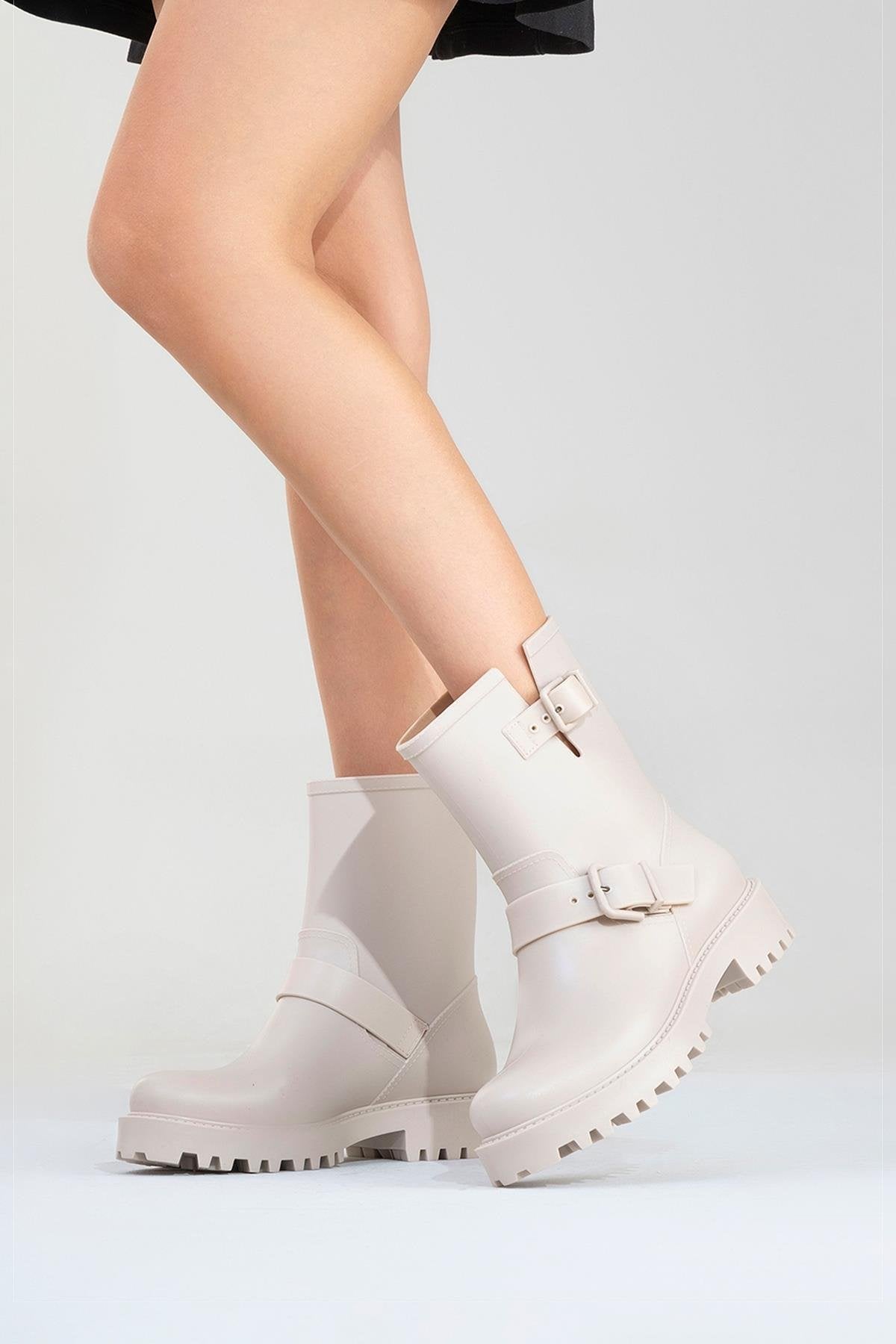 Zone - Beige Rain Boot (Women)