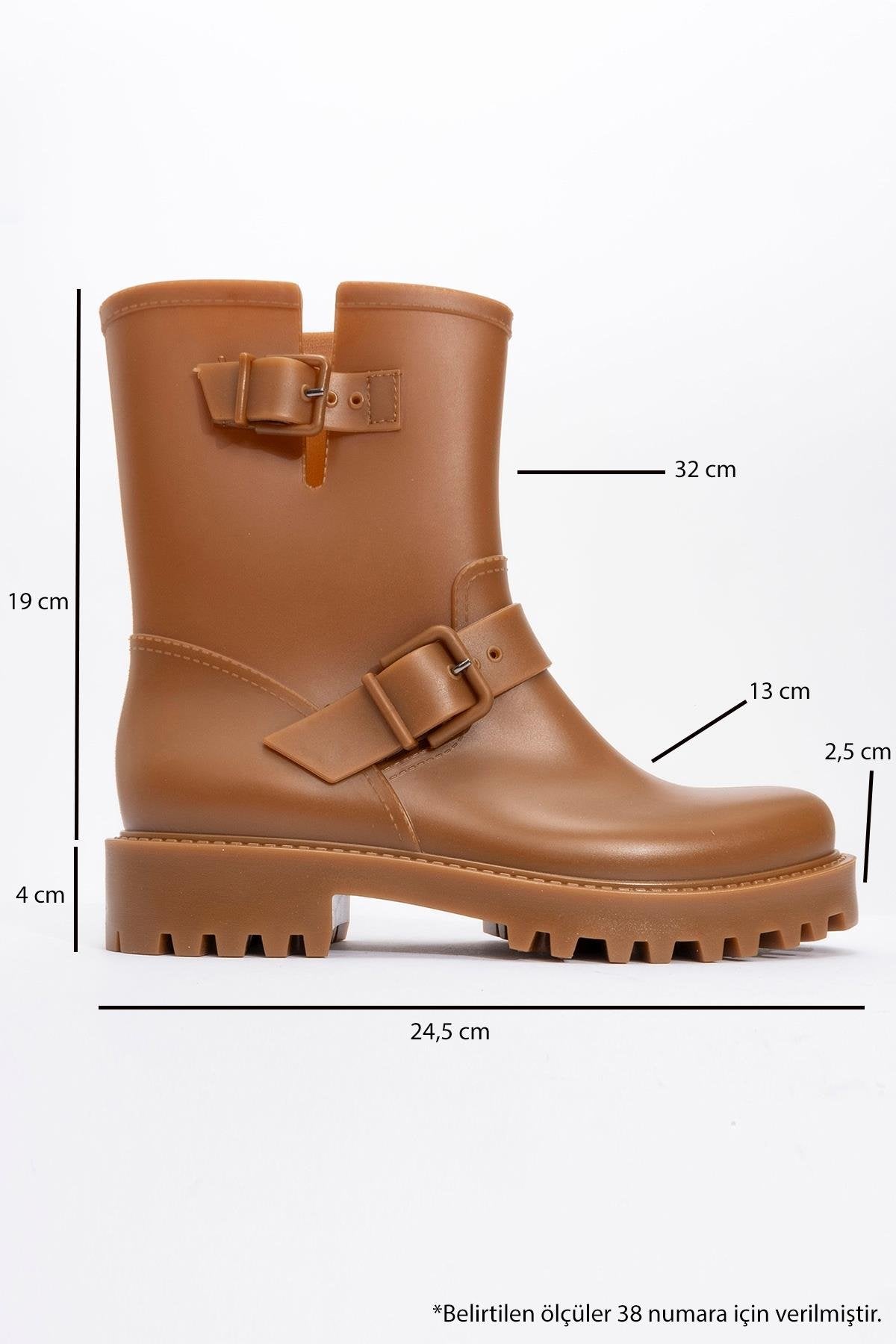 Zone - Cognac Rain Boot (Women)