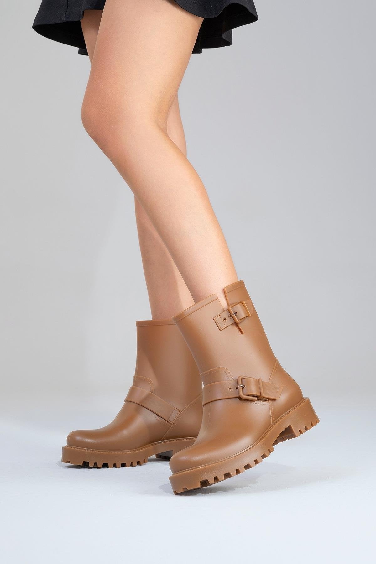 Zone - Cognac Rain Boot (Women)