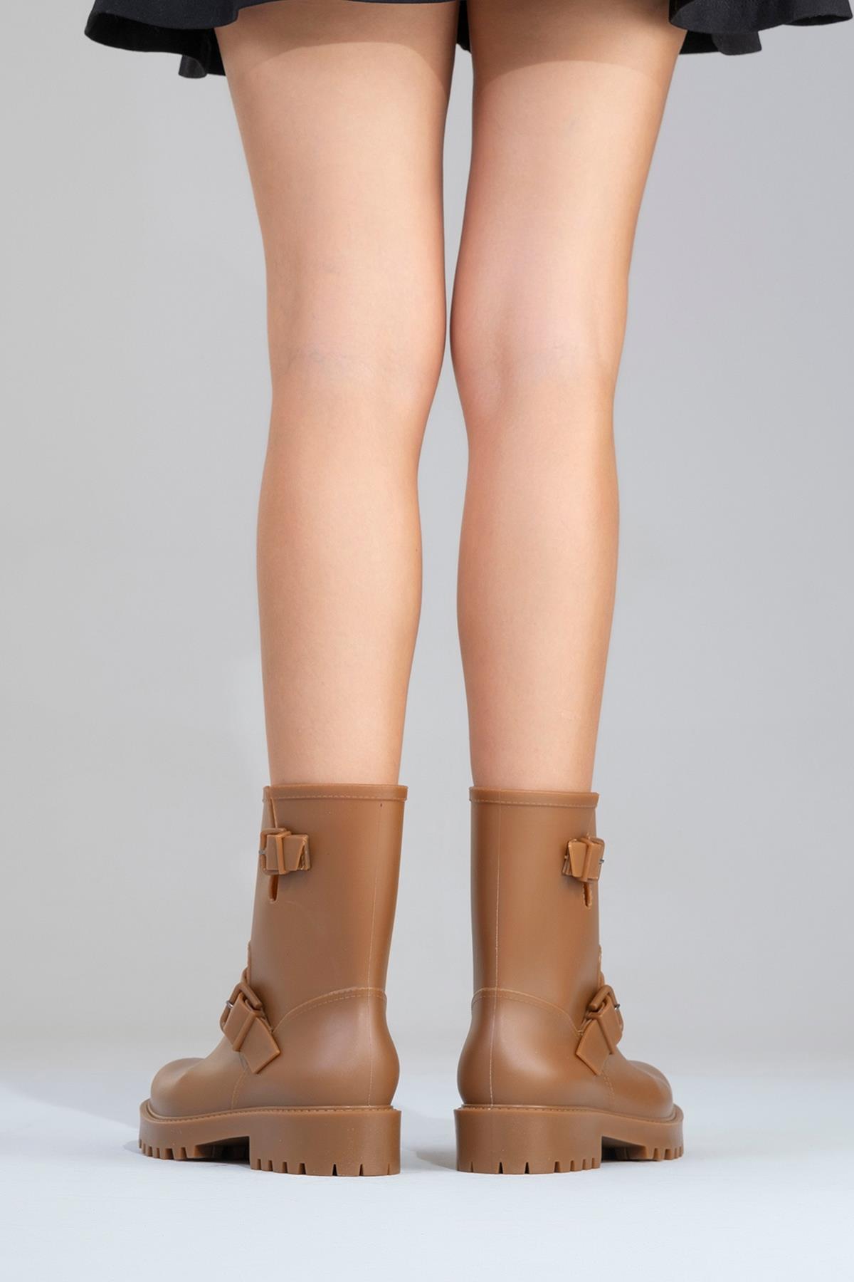 Zone - Cognac Rain Boot (Women)