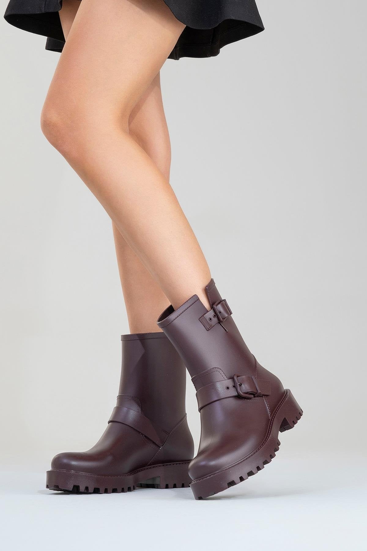 Zone - Burgundy Rain Boot (Women)