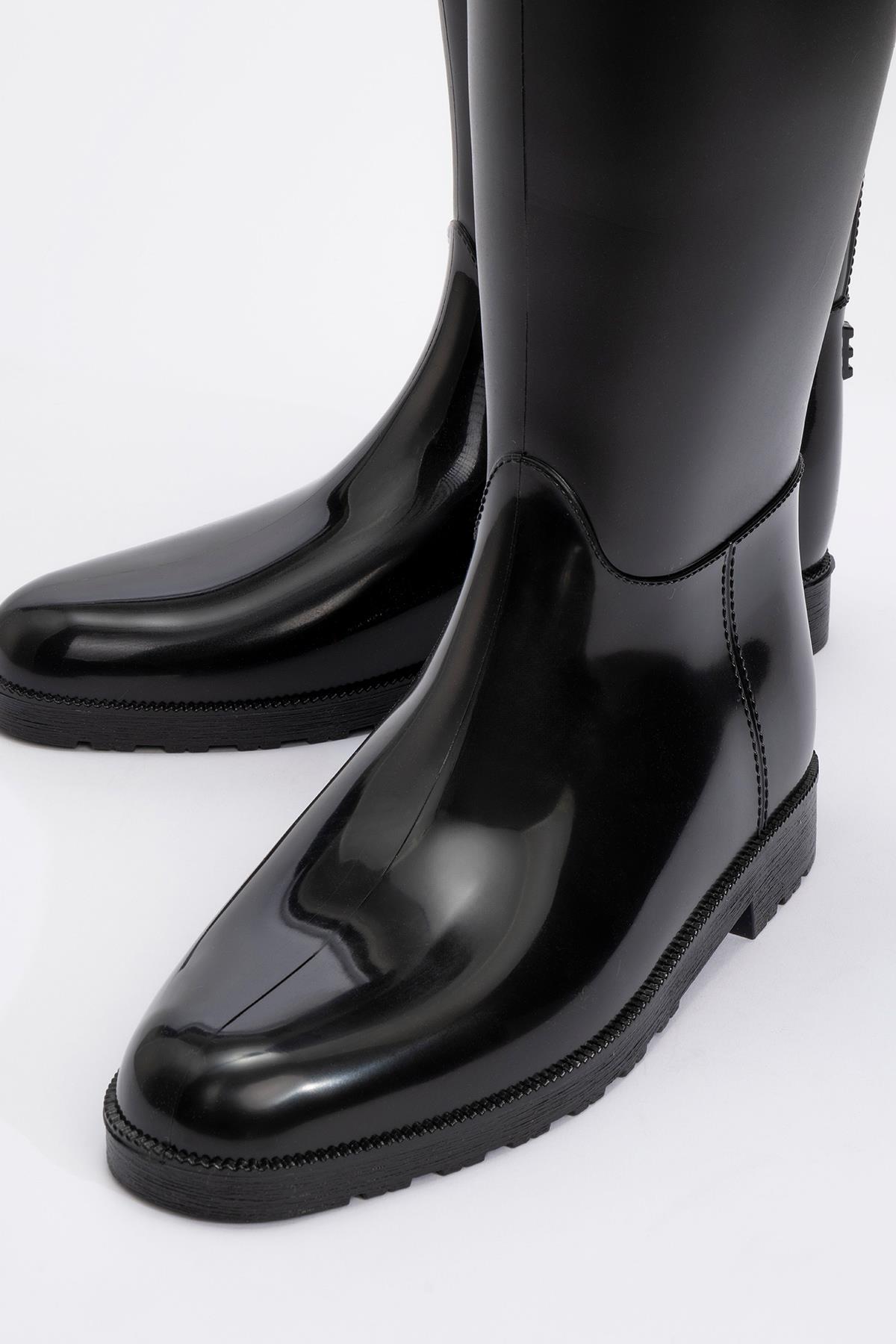 Marge - Black Rain Boot (Women)