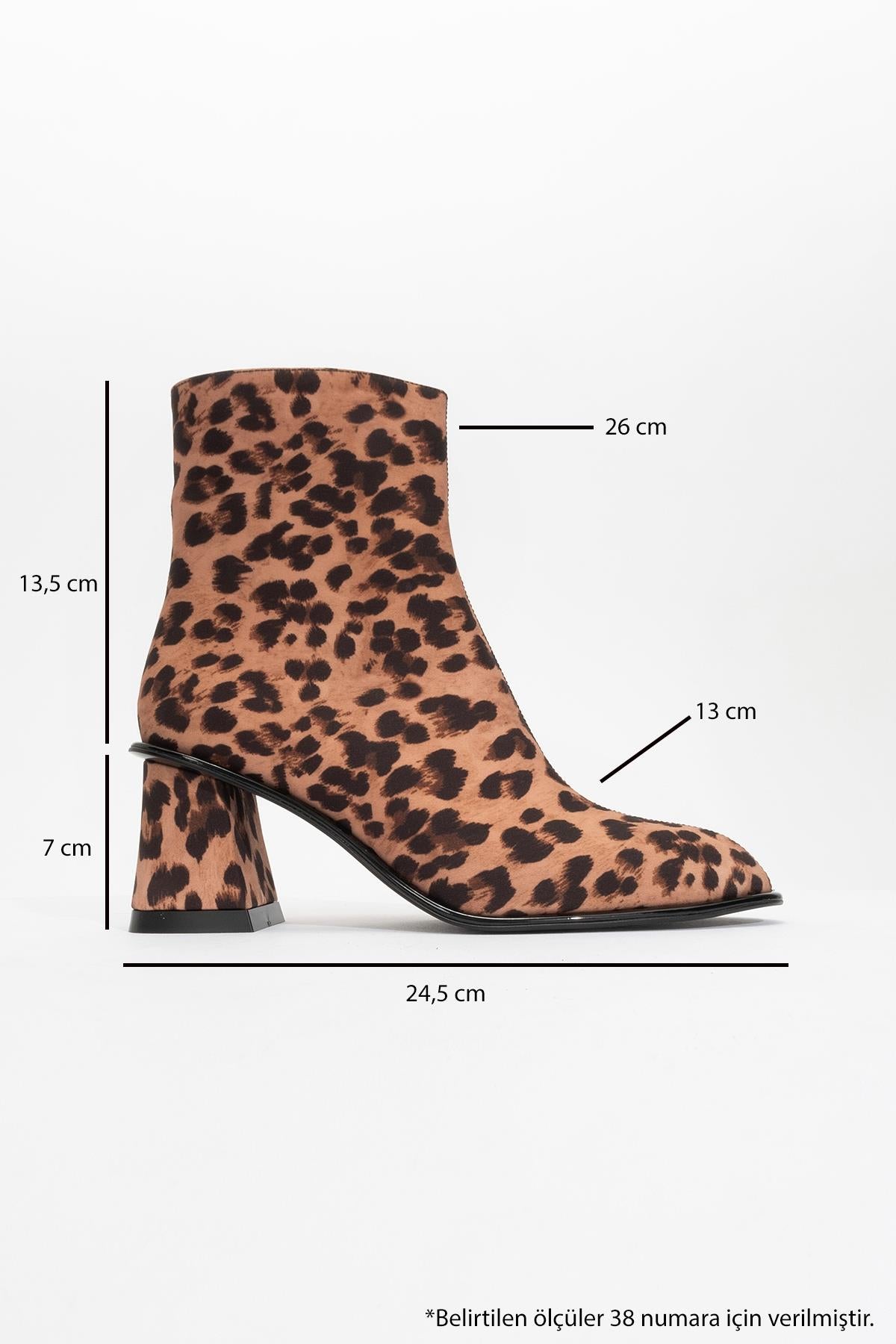 Alba Leopard Block Heel Boot (Women)