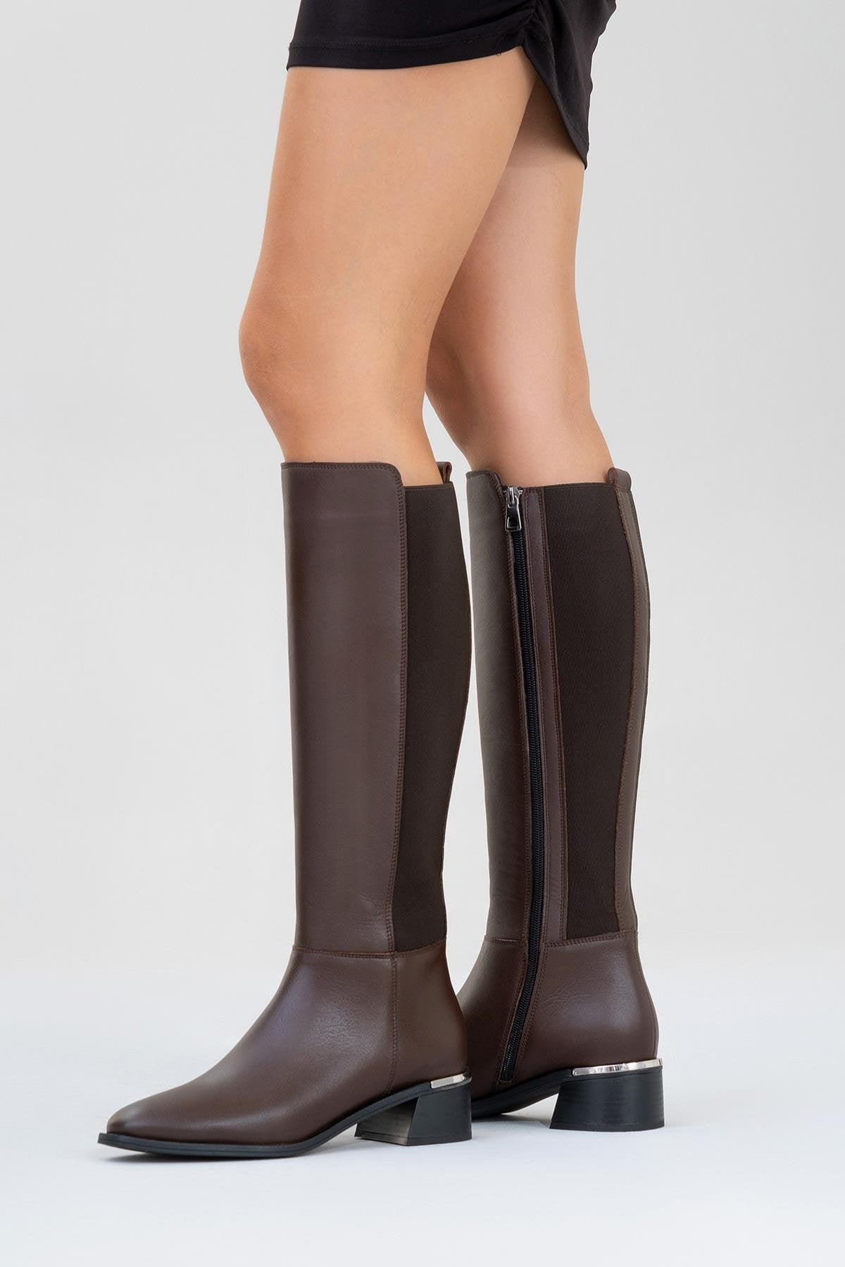 Rochos Brown Leather Boot (Women)