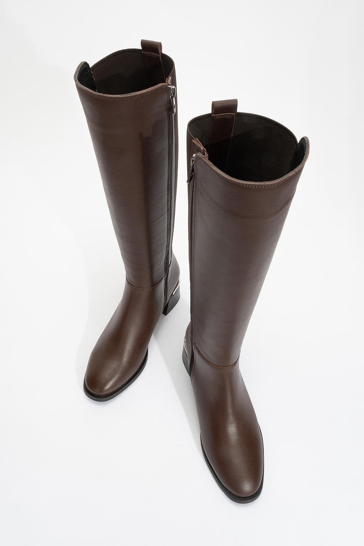 Rochos Brown Leather Boot (Women)