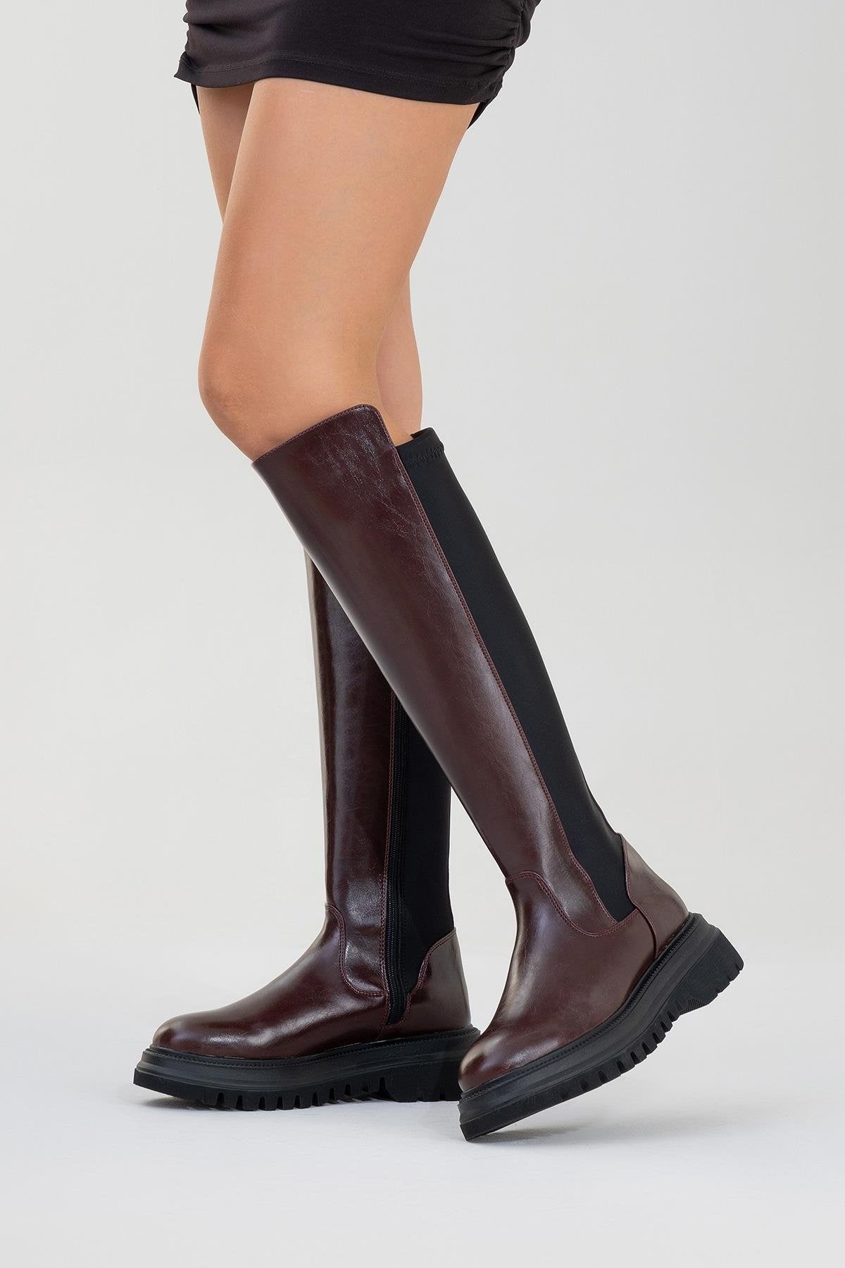 Shadow Burgundy Boot (Women)