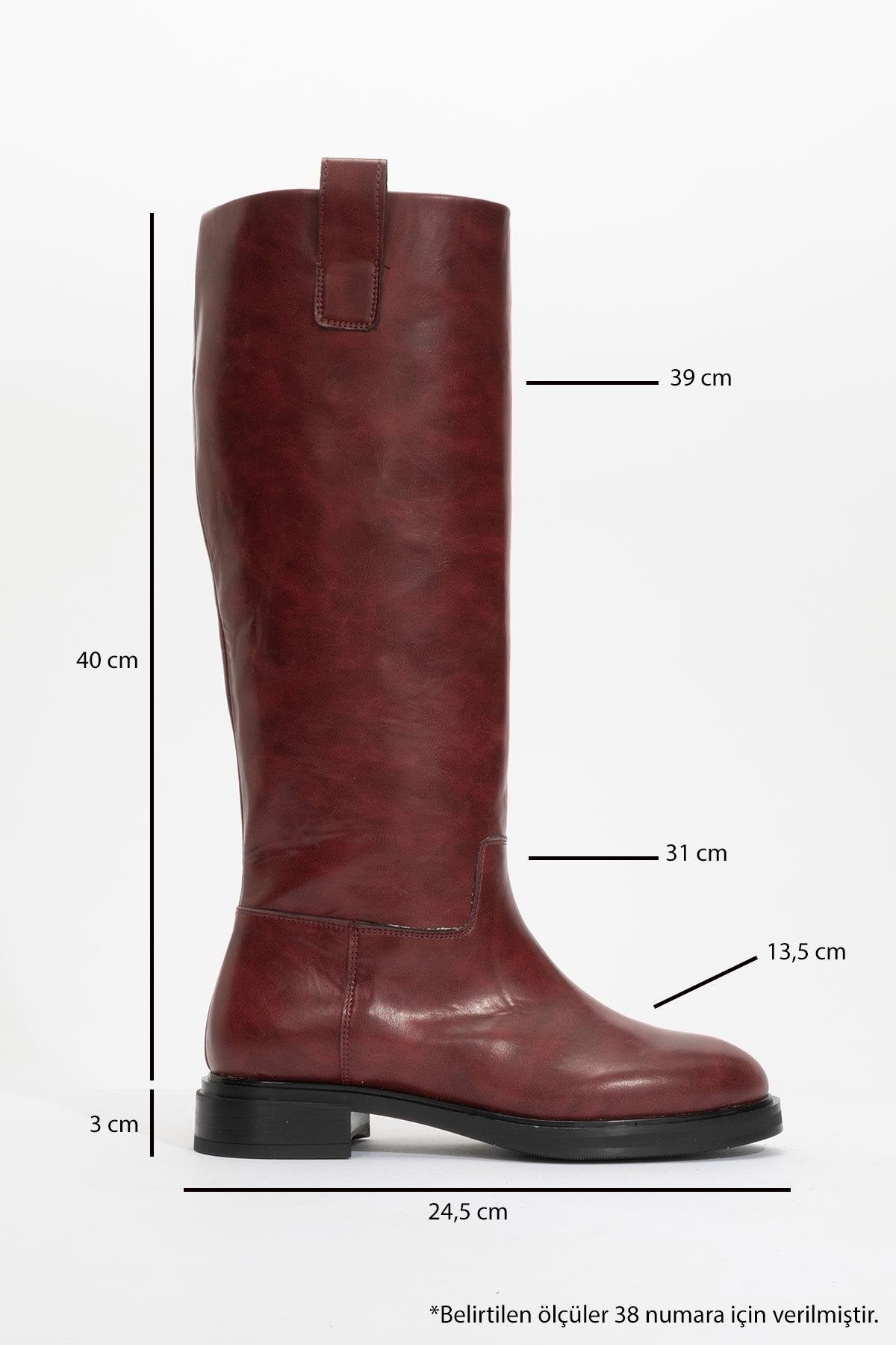Alaska Burgundy Pattern Western Boot (Women)