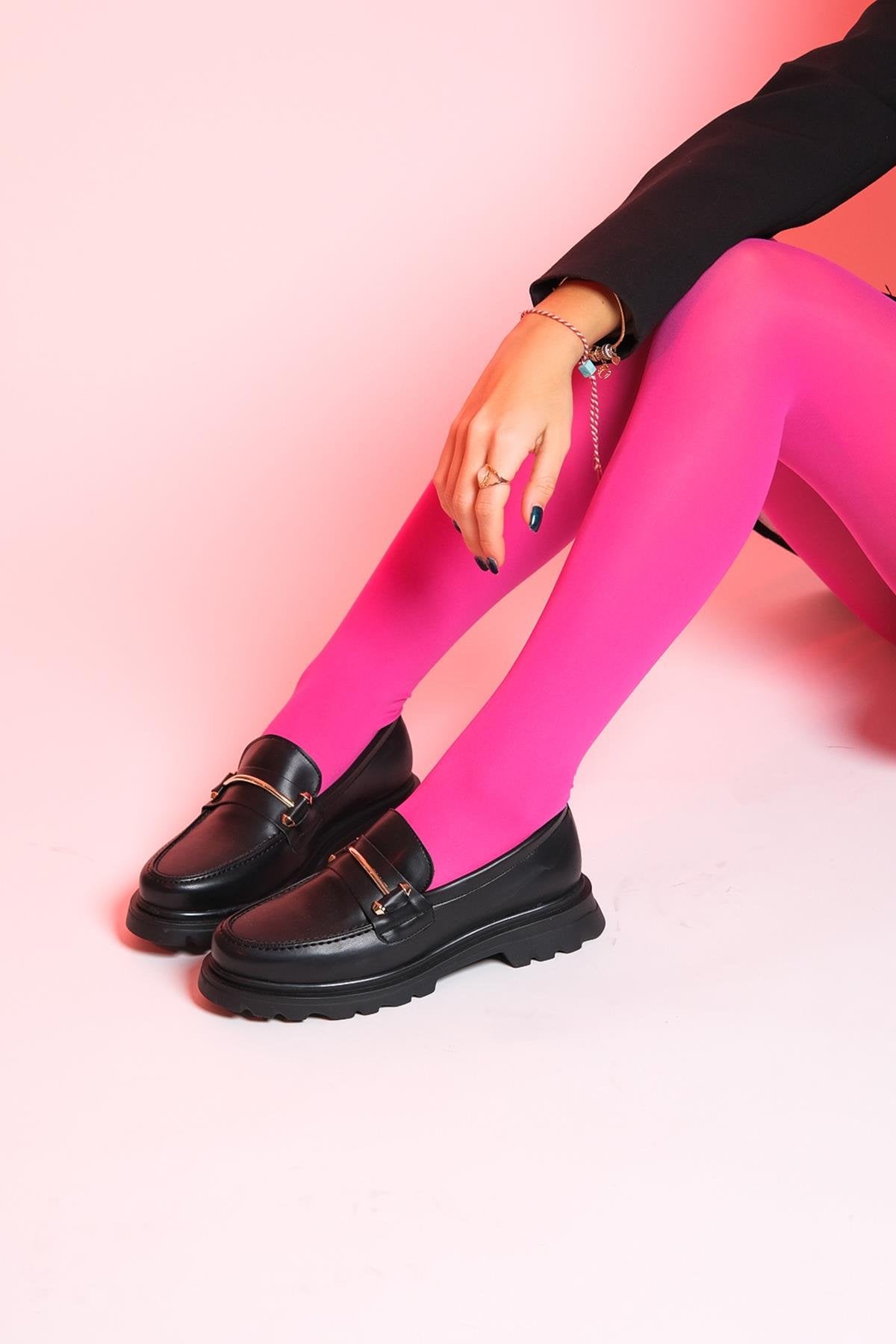 Dual - Black Oxford Shoe (Women)