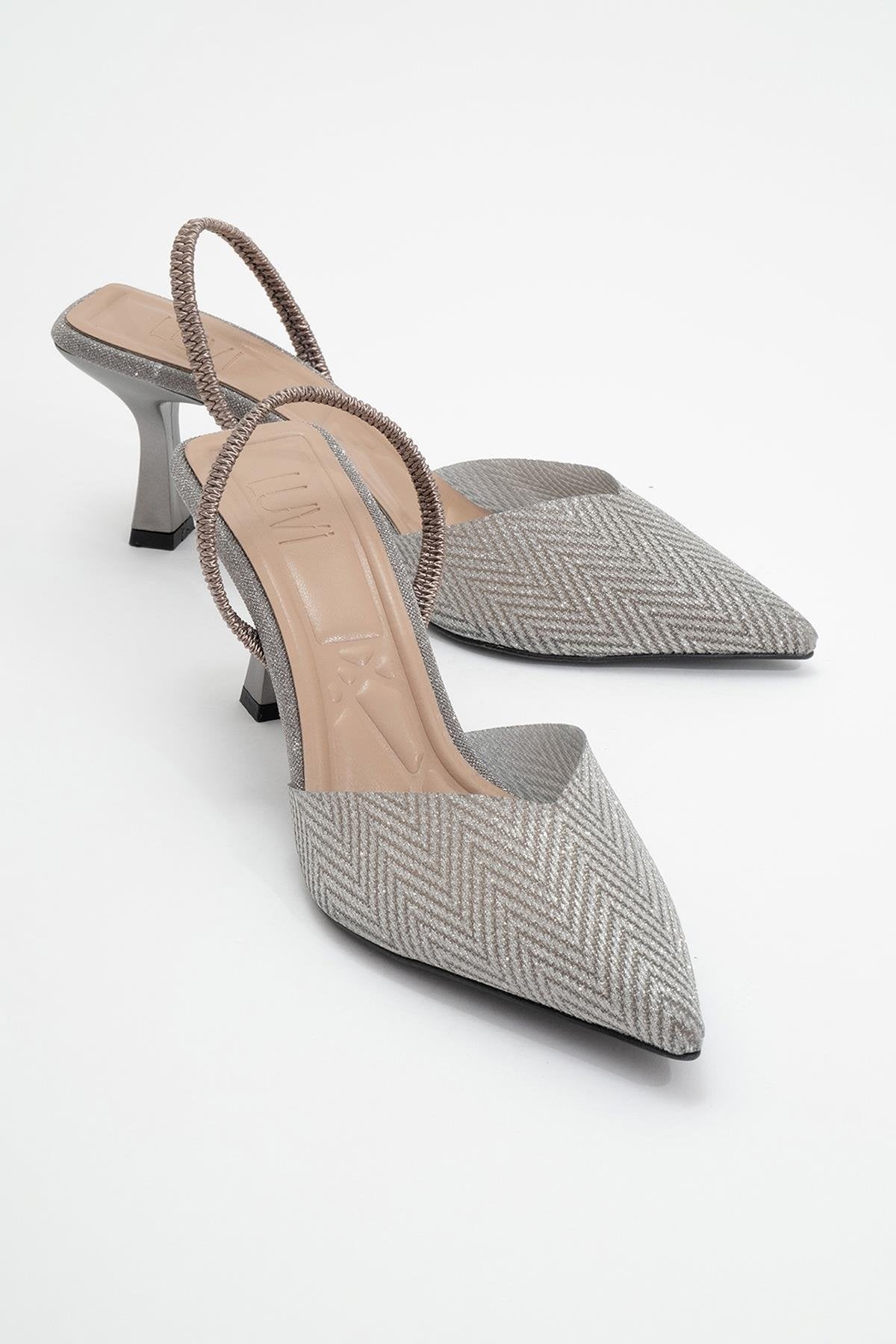 Renos - Platinum Pointed Toe Heeled Dress Shoe (Women)