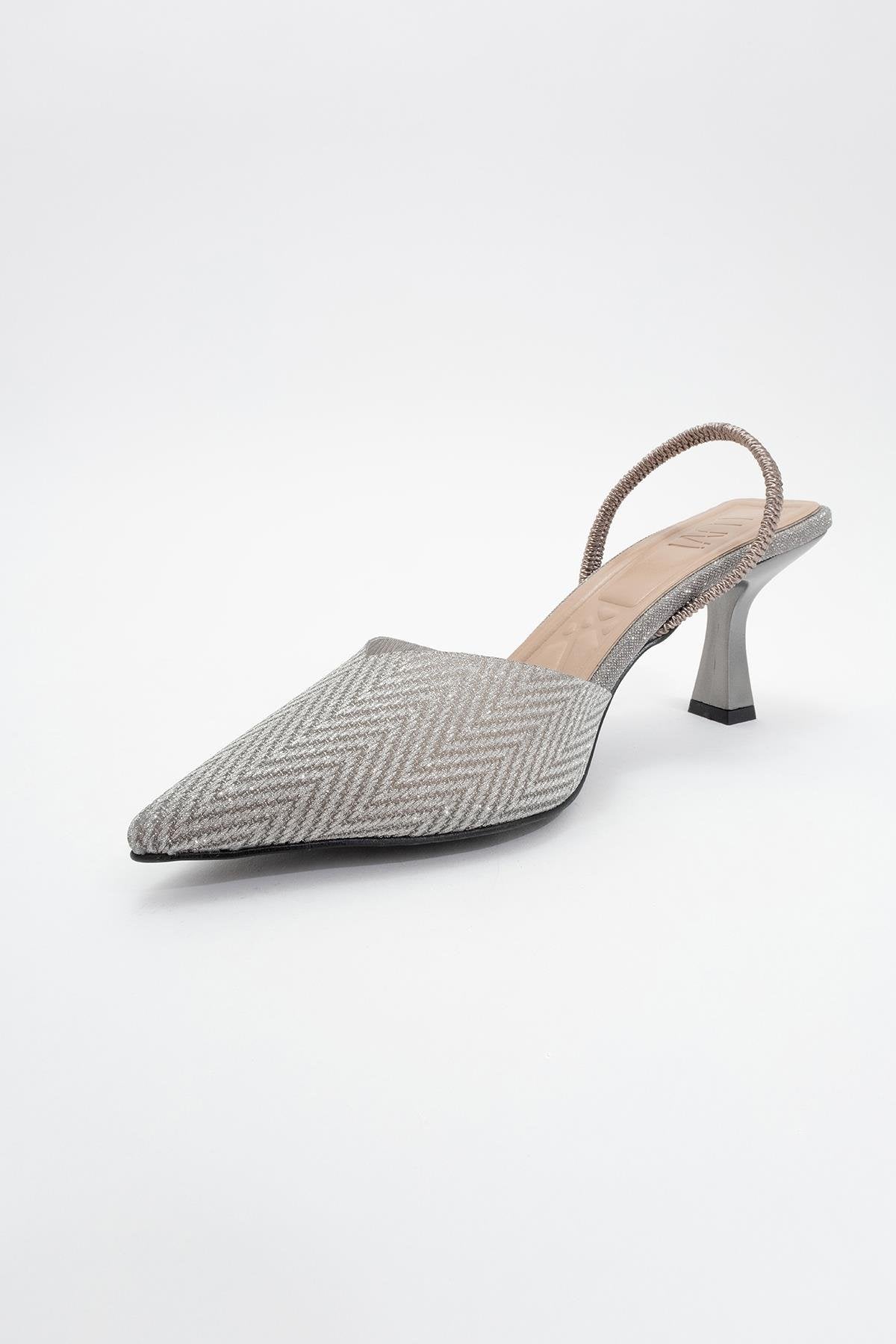 Renos - Platinum Pointed Toe Heeled Dress Shoe (Women)