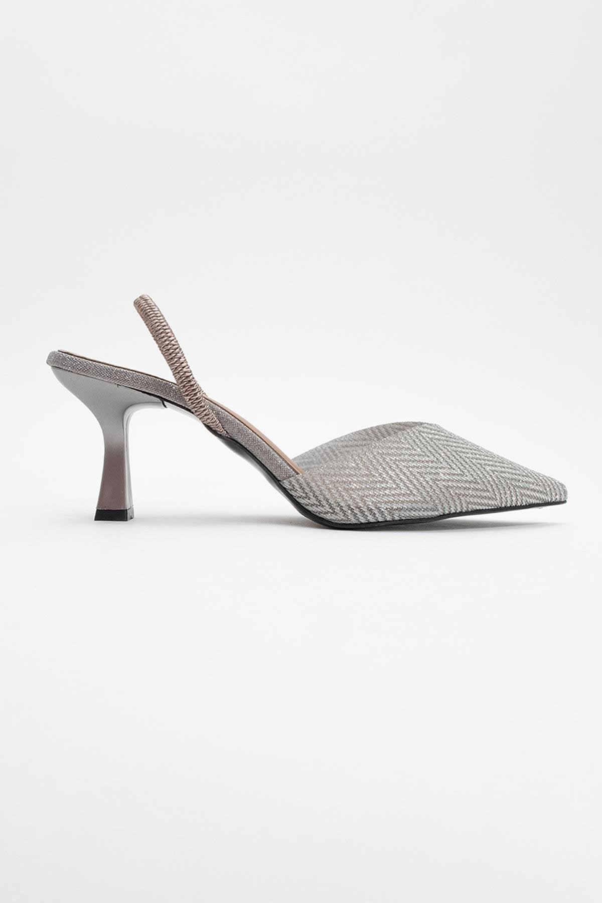 Renos - Platinum Pointed Toe Heeled Dress Shoe (Women)