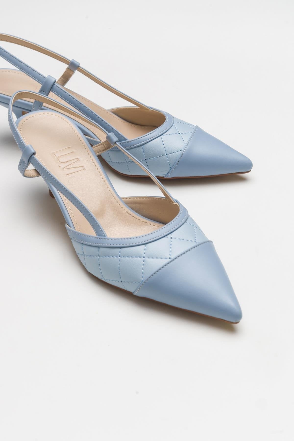 Point - Baby Blue Heeled Shoe (Women)