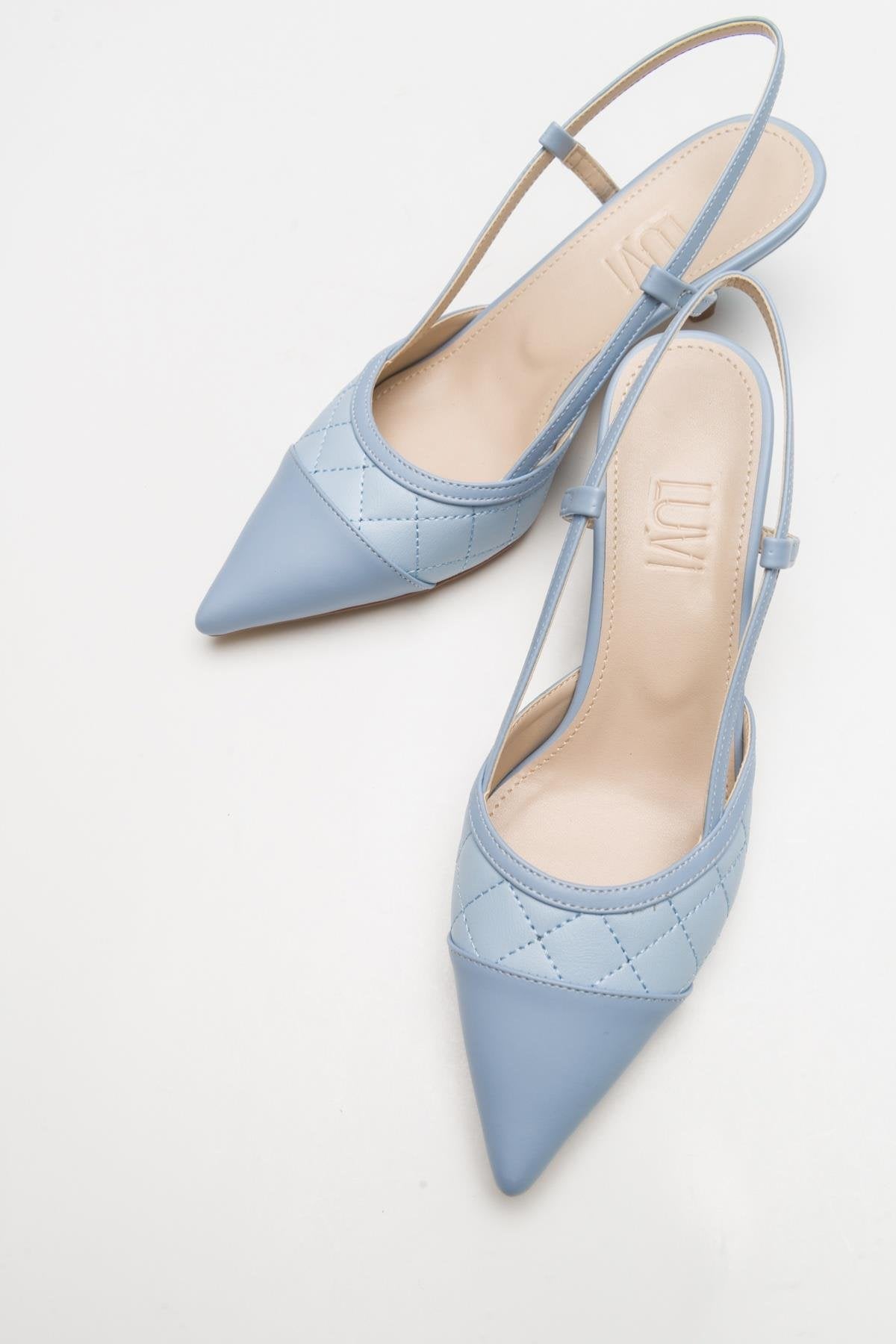 Point - Baby Blue Heeled Shoe (Women)