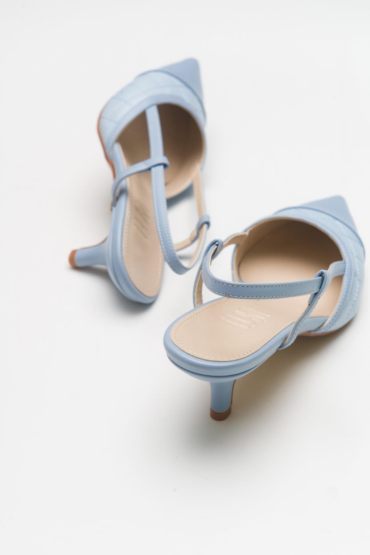 Point - Baby Blue Heeled Shoe (Women)