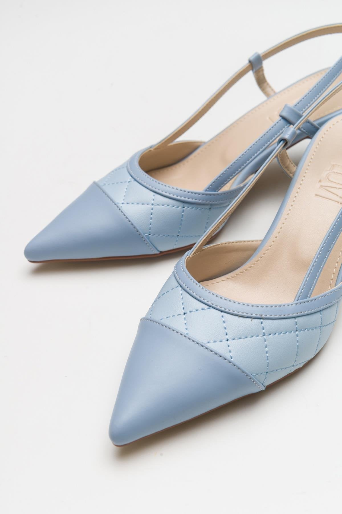 Point - Baby Blue Heeled Shoe (Women)