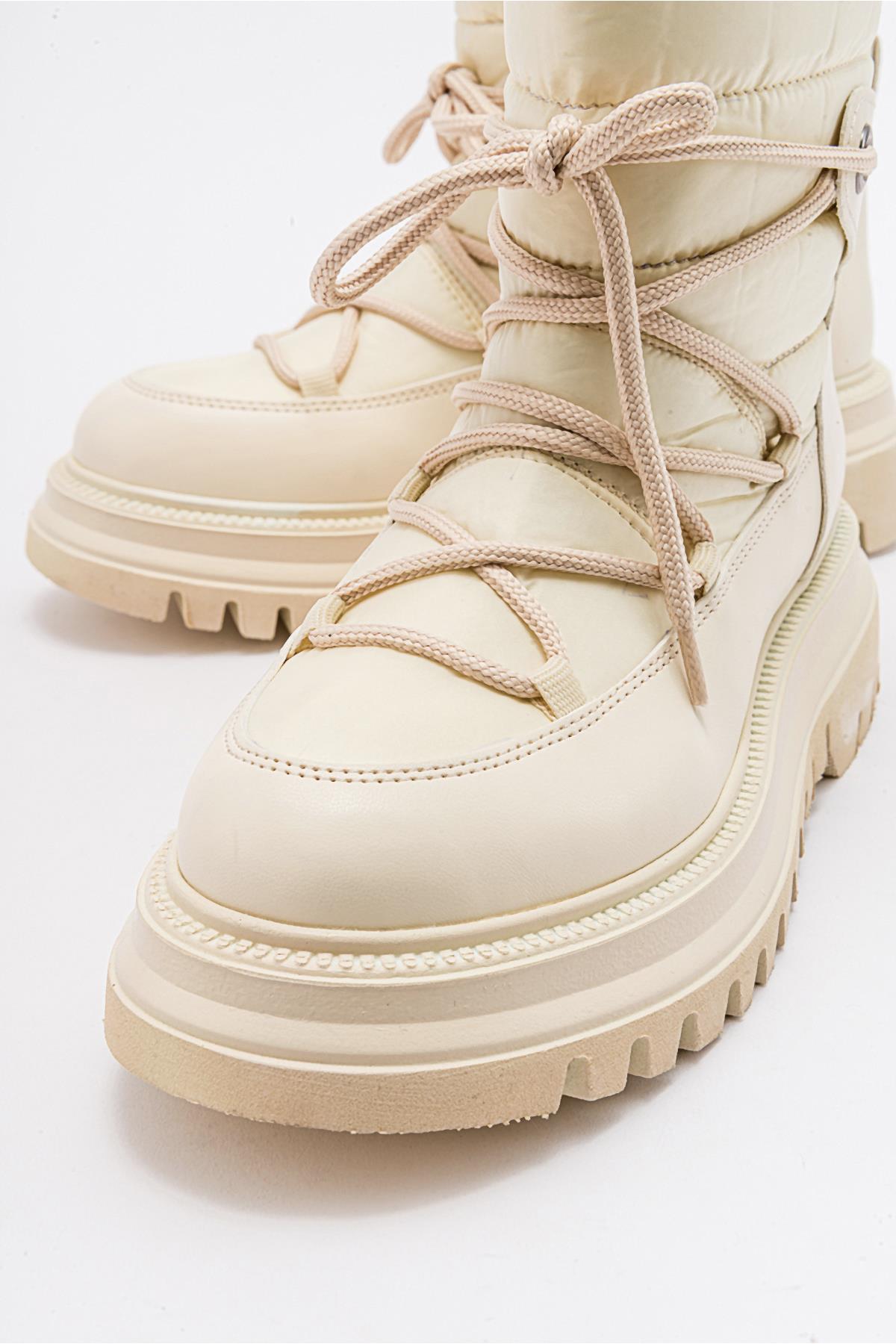 Weld - Beige Snow Boot (Women)