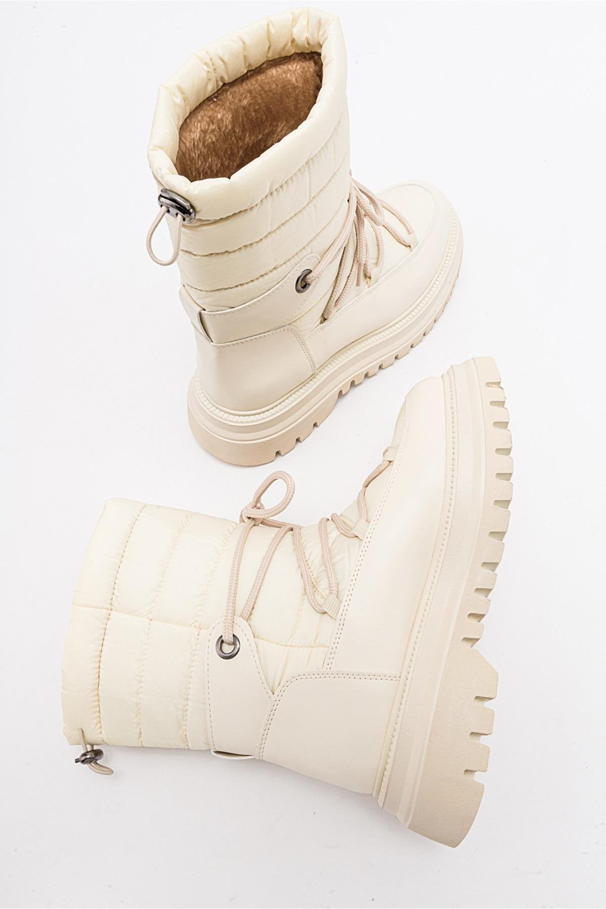 Weld - Beige Snow Boot (Women)