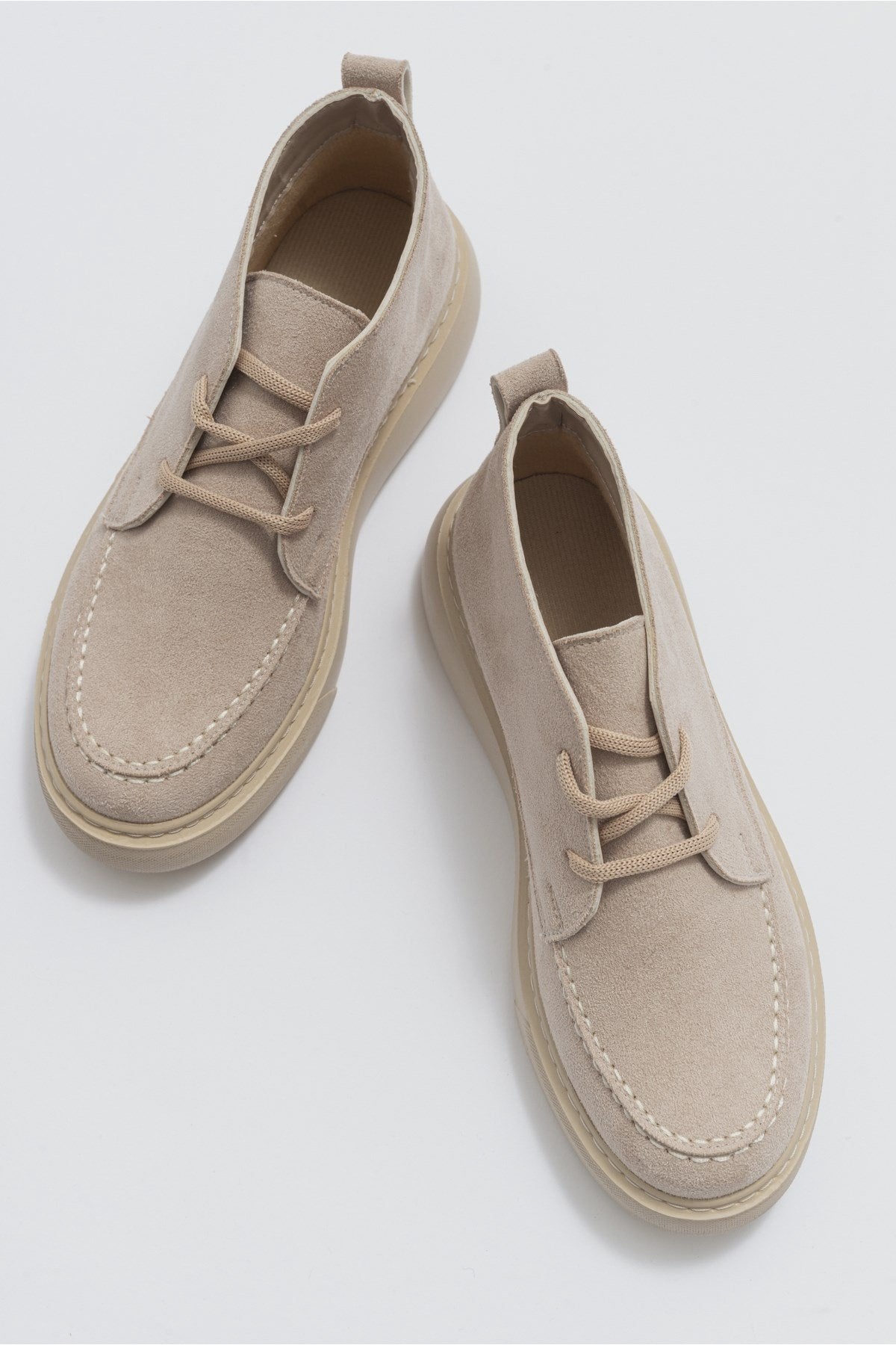 Valve - Beige Suede Boot (Women)