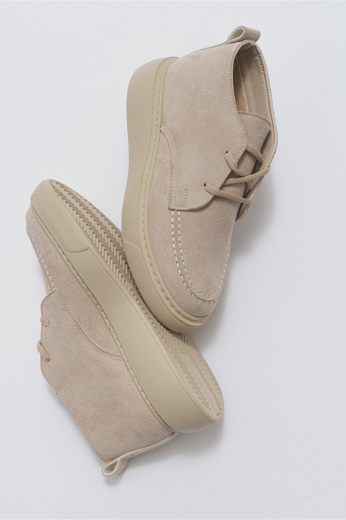 Valve - Beige Suede Boot (Women)