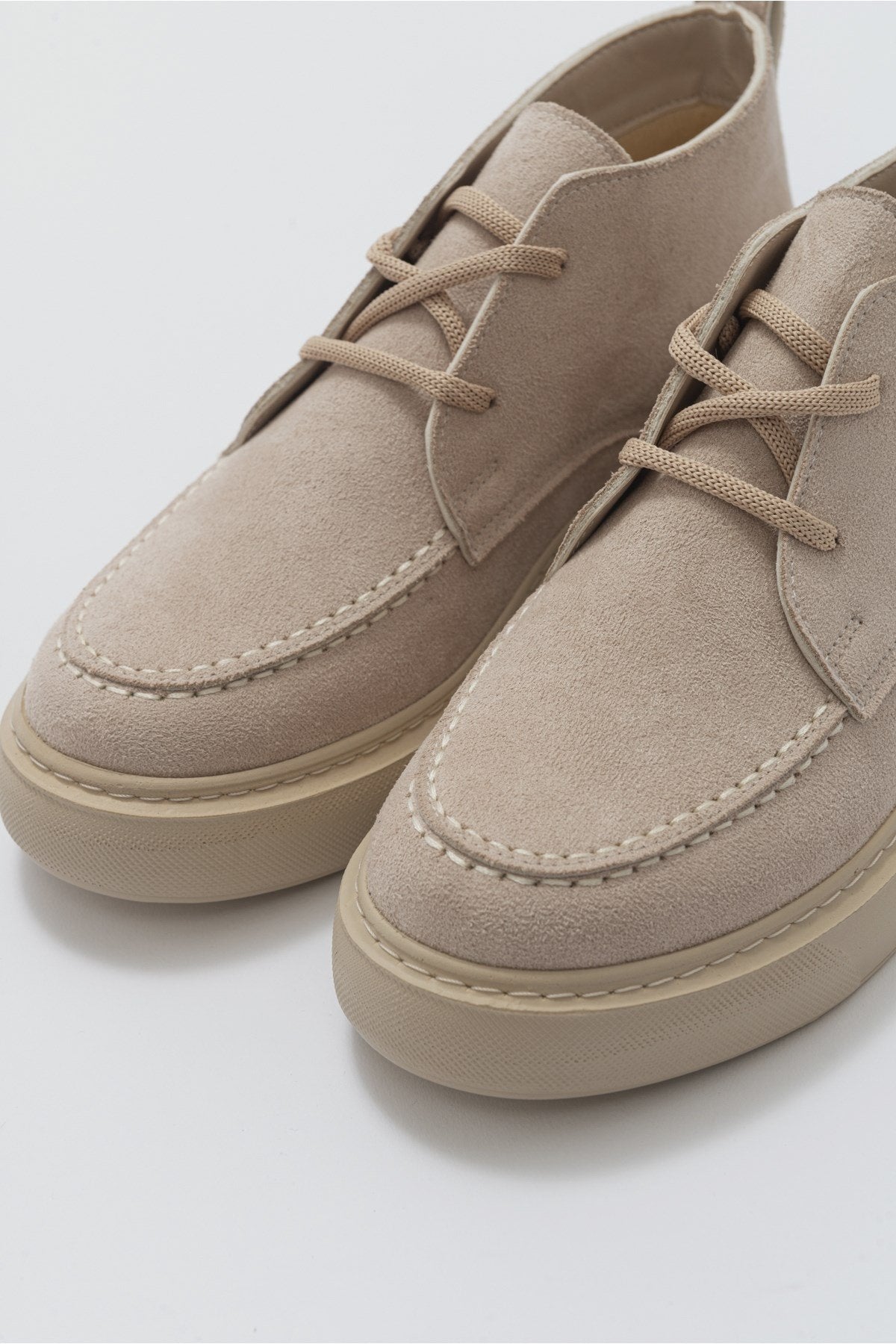 Valve - Beige Suede Boot (Women)