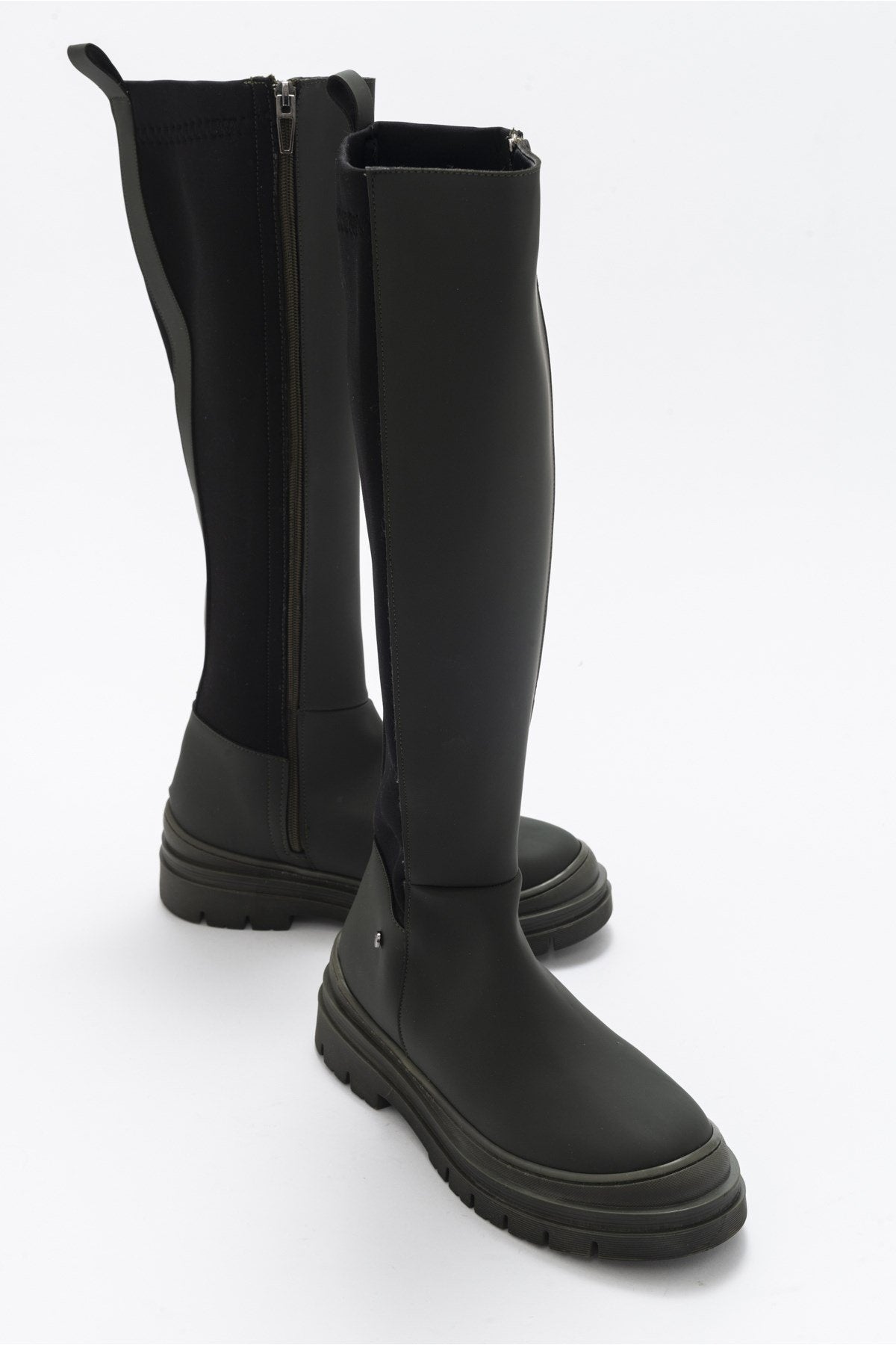 Torvi - Khaki Knee-High Boot (Women)