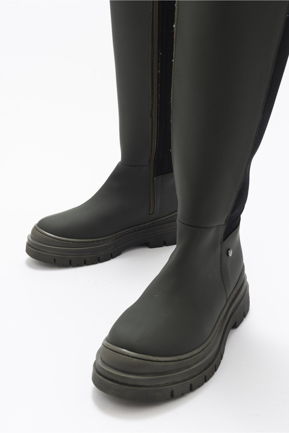 Torvi - Khaki Knee-High Boot (Women)