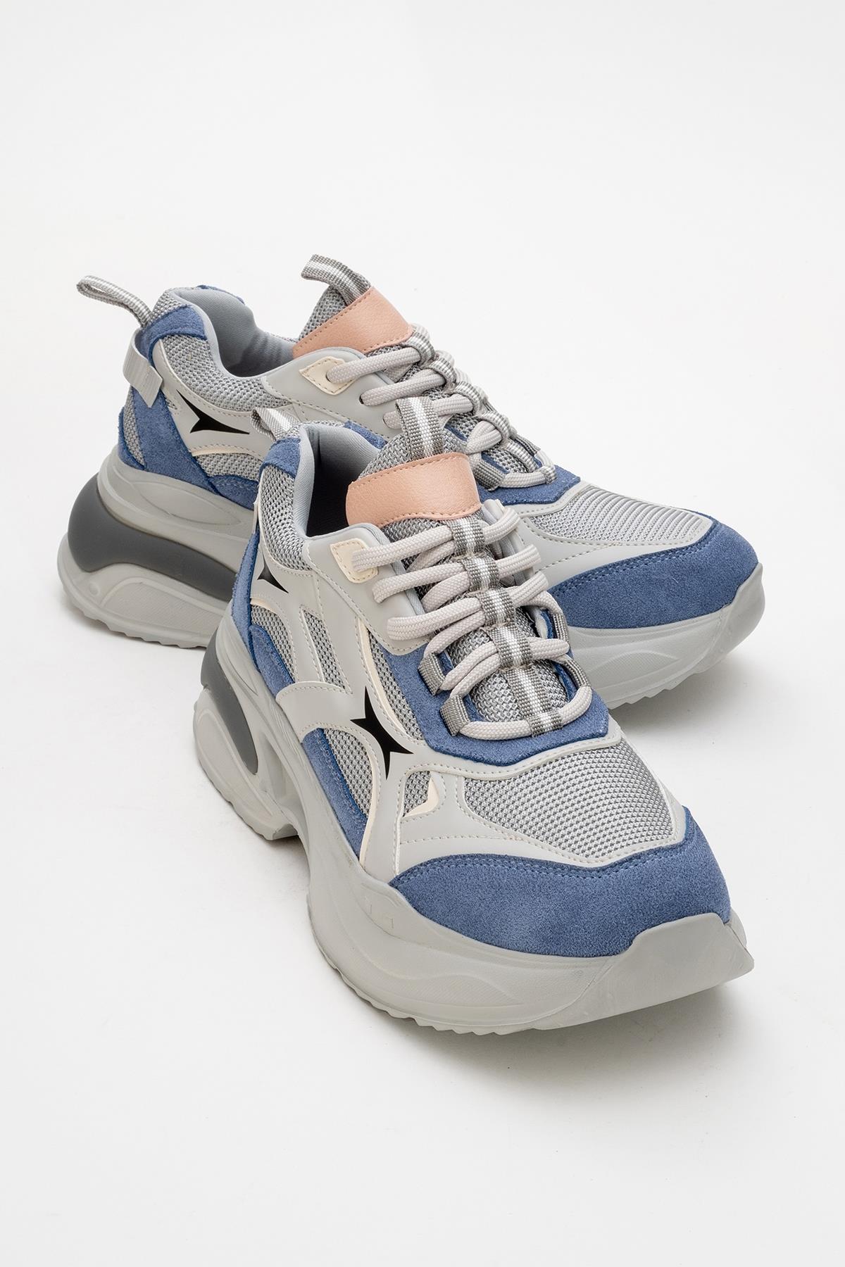 Marron - Blue Gray Sneaker (Women)