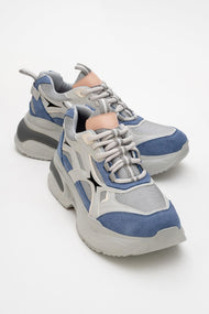 Marron - Blue Gray Sneaker (Women)