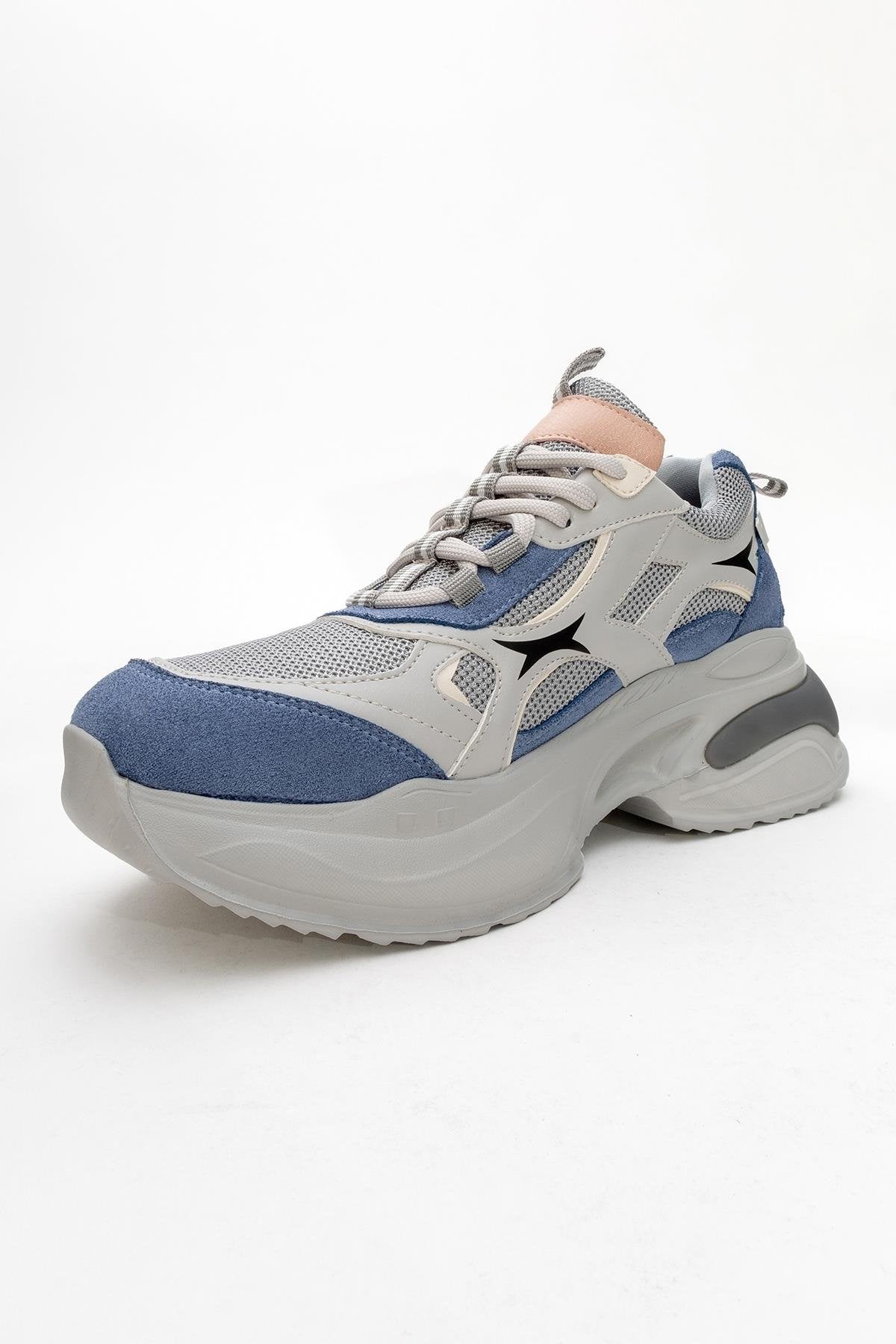 Marron - Blue Gray Sneaker (Women)