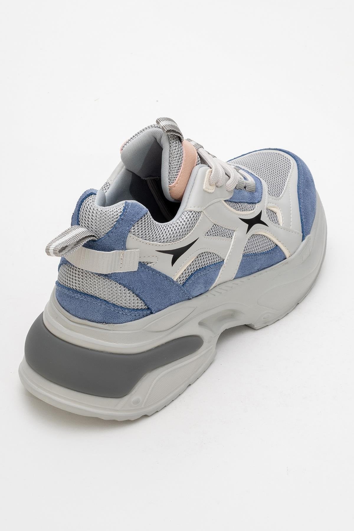 Marron - Blue Gray Sneaker (Women)