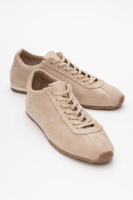 Crea - Beige Leather Sneakers (Women)