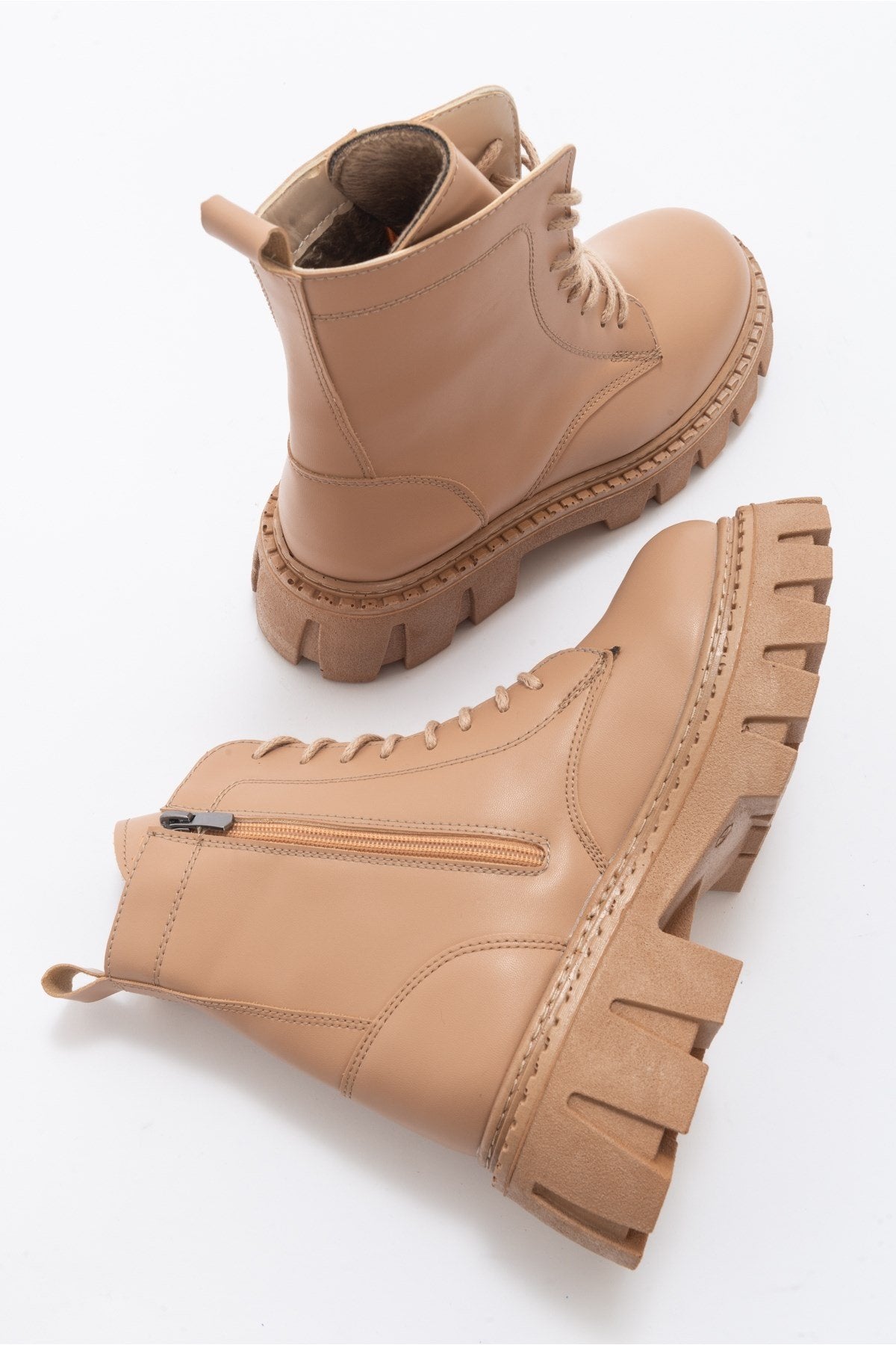 Zarela - Taupe Ankle Boot (Women)