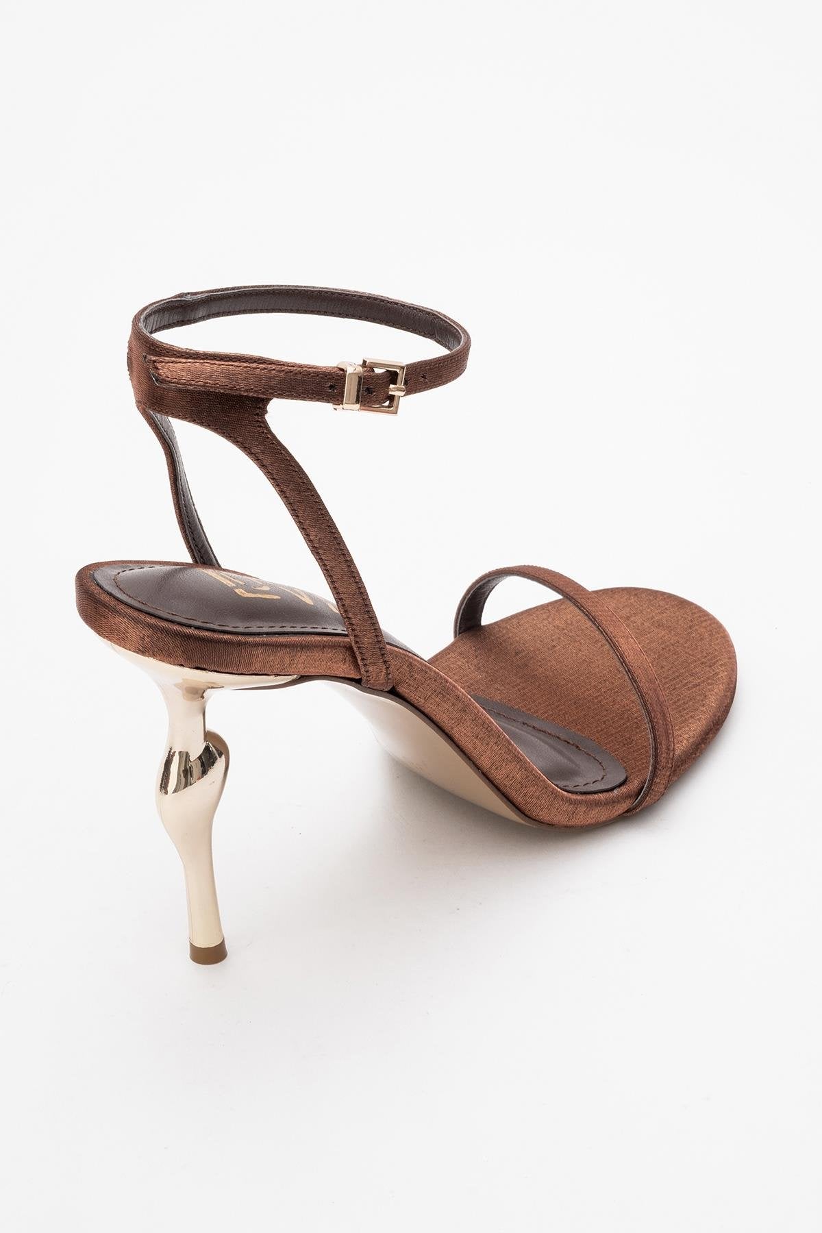 Jasmin - Cognac Satin Stiletto Pump (Women)