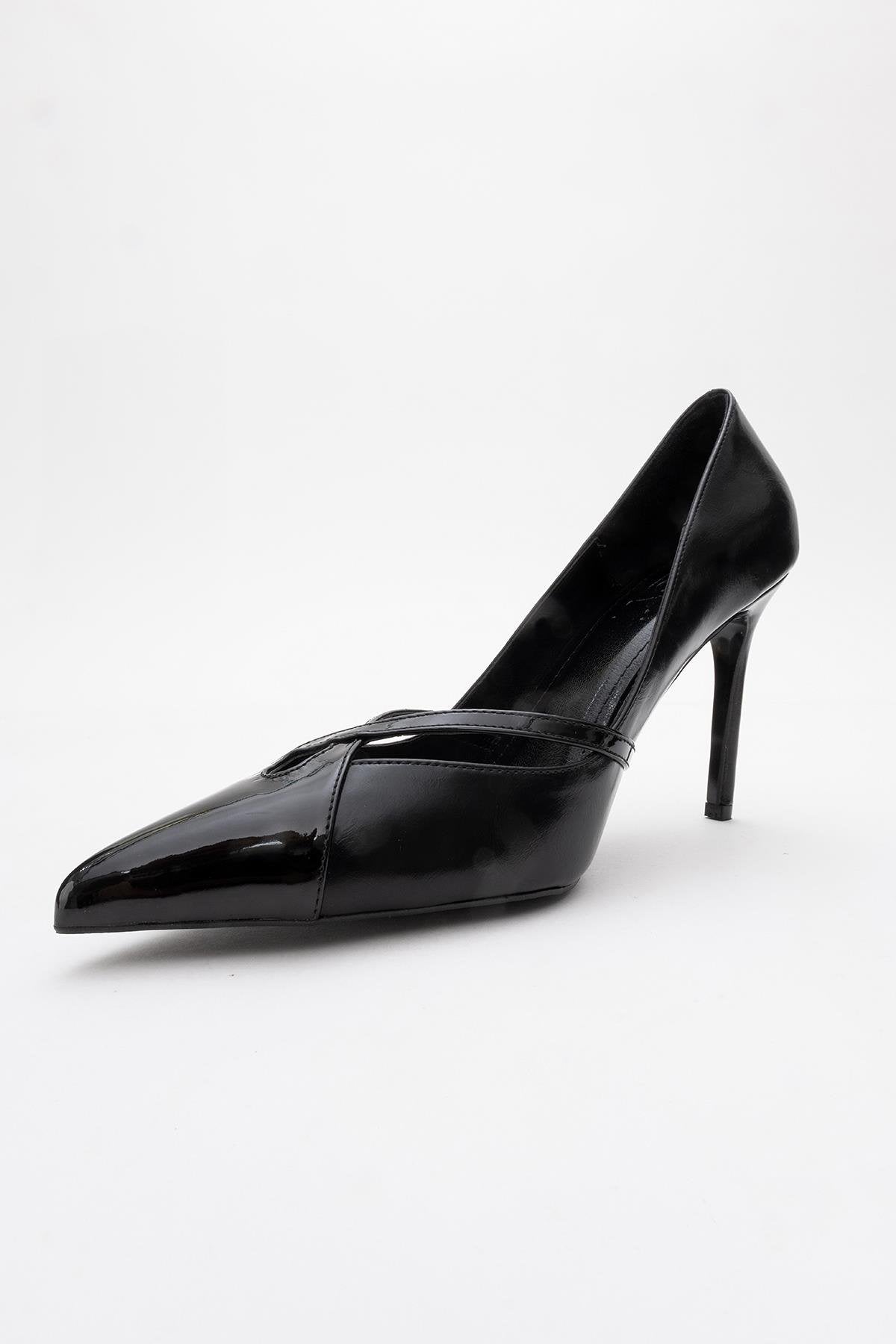 Ruby - Black Stiletto Heel (Women)