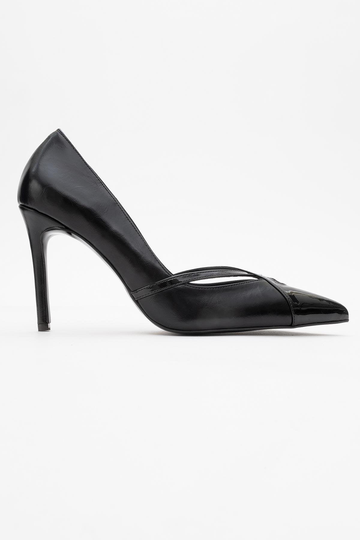 Ruby - Black Stiletto Heel (Women)