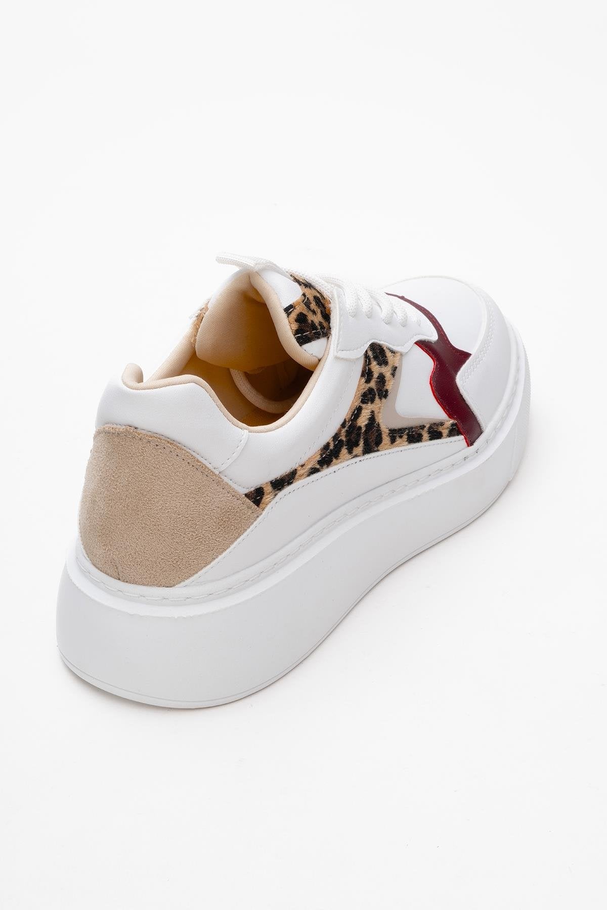 Ida - White Platform Sneakers (Women)