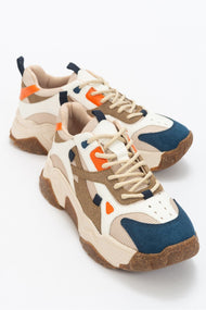 Loretta - Navy Multi Sneaker (Women)