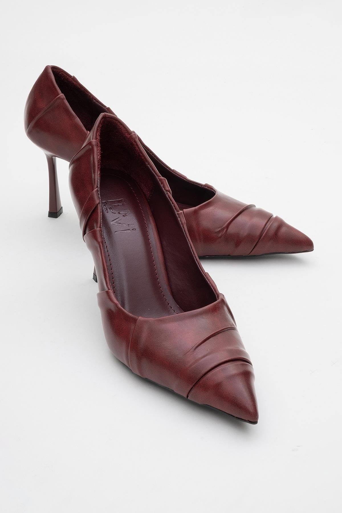 Anly - Burgundy Stiletto Pump (Women)
