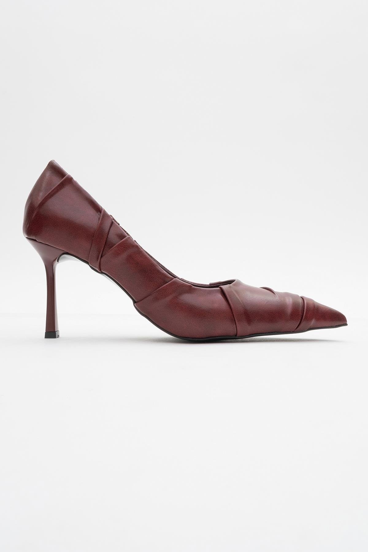 Anly - Burgundy Stiletto Pump (Women)